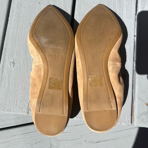 Jcrew Suede Lottie Tassel Flat Size 8 - Picture 6 of 7